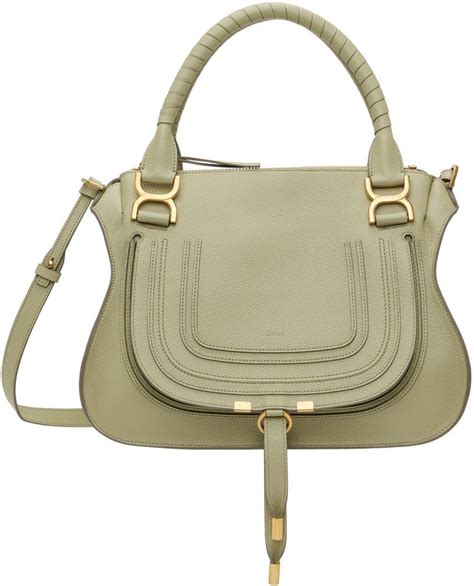 chloe marcie bag green